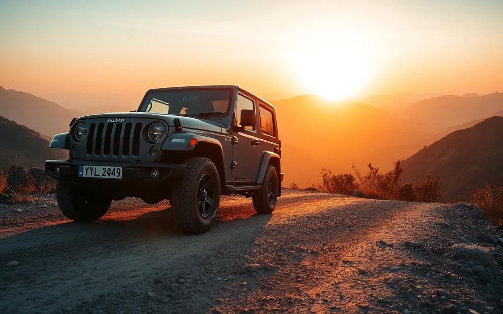Mahindra Thar Roxx self drive rental